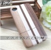 2 in 1High Quality Wood Back Cover Case for Apple iPhone 4G IP-665