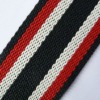 2 inch striped cotton webbing,100% cotton webbing