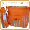 2 pc SET Insulated Cooler Tote Bag Picnic Beach Lunch