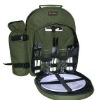 2 person picnic bag with all set of tableware cool bag