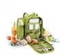 2 person sets of tableware picnic bag