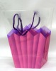 2010 4c UV printed transparent pp flower bag