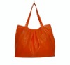 2010 Latest Orange Women's Big PU Handbag