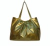 2010 Latest Yellow Women's PU Big Hand Bag