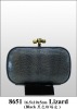 2010 New leather Clutch bag,evening bag,Lizard skin brand bag