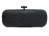 2010 Ostrich skin clutch bag, evening bag,fashion bag,designer bag