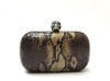 2010 Python  skin evening bag, clutch bag,purse,bag,fashion bag,designer bag,