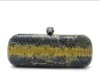 2010 Skull python skin  Evening bag, clutch bag,purse,bag,fashion bag,designer bag,