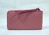 2010  genuine leather fashion zipper wallet