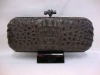 2010 new Top quality crocodile clutch bag,evening bag,fashion clutch bag,brand clutch bag,designer clutch bag. clutch bag