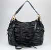 2010 new black leather designer handbags