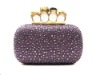 2010 satin with crystal  evening bag, clutch bag,purse,bag,fashion bag,designer bag,brand bag