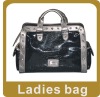2010New Style Black PU Ladies' Laptop bag 905-1