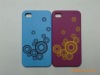 2011 100% silicone engraved cellphone case for iphone 4