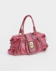 2011-2012 lovely fashion tote bag vietnam leather handbag