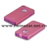 2011 Aluminum&Silicon case for Apple Iphone 4G