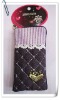 2011 Beautiful Cotton Fabric Mobile Phone Purse/ Cell Phone Bags