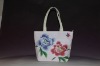 2011 Beautiful Flower Lady Canvas Tote Bag