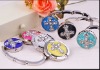 2011 Best Deal ! 100% handmade wholesale Heart Shape crystal purse hanger(JLYCBH105)