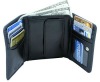 2011 Black leather wallet men