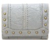 2011  Cheap pu leather wallet  biker pu purses