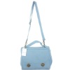 2011 China Yiwu girls blue color canvas messenger bag