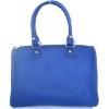 2011 China Yiwu latest blue women plastic pvc handbag