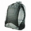 2011 Classic Black Amd White Wheeled Backpack With PVC Backing