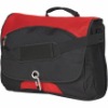 2011 Classic Black And Red Polyster Shoulder Bag With Handle