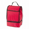 2011 Classic Red And Black Cooler Bag With Zipper Pocket