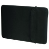 2011 Classic Shiny Black Nylon Laptop Sleeve With Logo