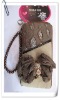 2011 Coffee Bowknot Mobile Phone Purse/ Cell Phone Bags