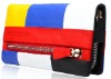 2011 Cowhide leather zipper wallet charming purse