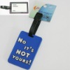 2011 Custom LOGO 3D Rubber Luggage Tag