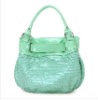 2011 Designer  green  PU handbag sale  women