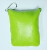 2011 Environmental Green PU  Folding  Shopping Bag