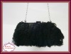 2011 Fashion Balck Flower Spring Evening Clutch Bag (Hot Sale)