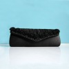 2011 Fashion Black Satin Evening Bag