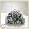 2011 Fashion Grey-white Flower Evening Shoulder Bag (Hot Sale)