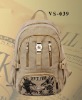 2011 Fashion Latest Canvas school backpack