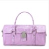 2011  Fashion PU  purple leather  handbag shop women