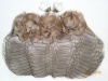 2011 Fashion Roses Cream Evening Bag