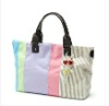 2011 Fashion colorful  cute  girls  tote bag