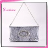 2011 Fashion grey ladies evening clutch bags handbags