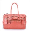 2011 Fashion red  PU handbags satchel bags women