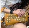 2011 Fashion  rivet  lady PU single shoulder bag