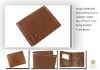 2011 Fashion short business leather wallet for man--antibacterial function