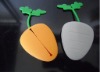 2011 Fashion simple carrots silicone key case