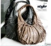 2011 Fashion  tassel PU leather shoulder bag for lady