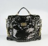 2011 Fashion woman handbag 1860 design Suede bags